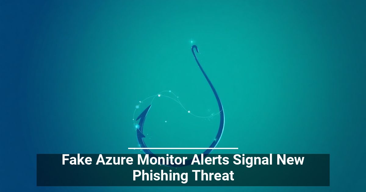 Fake Azure Monitor Alerts Signal New Phishing Threat